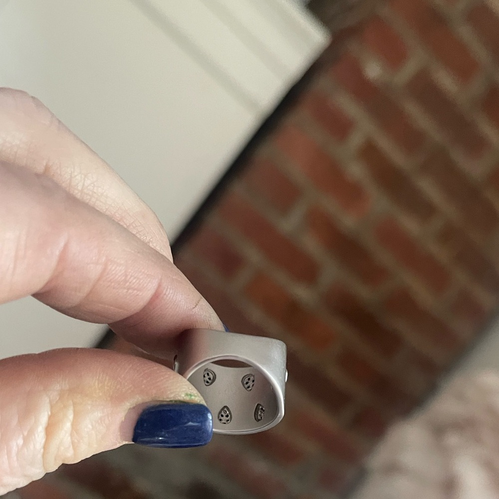 Silver Statement Ring - image 4